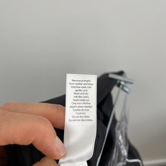Athleta Luxe Gramercy Track Trouser White Side Stripe High Rise Ankle Snap Sz 10 - Picture 15 of 15